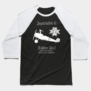 Jasta 11 Fokker DR.I German Triplane Dreidecker Richthofen Jagdstaffel Shirt Baseball T-Shirt